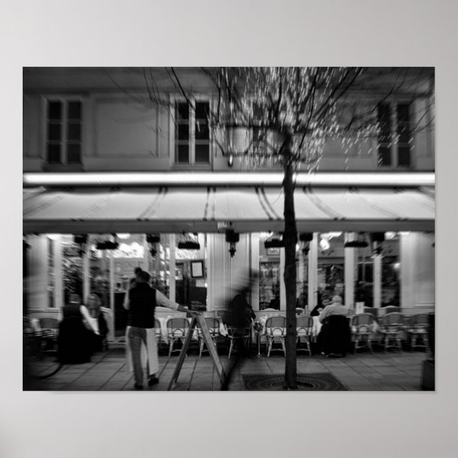 Coole Pariser Lebensweise und Kultur Poster (Vorne)