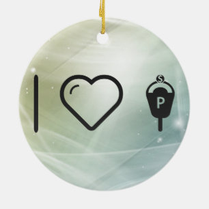 Coole Parkmeter Keramikornament
