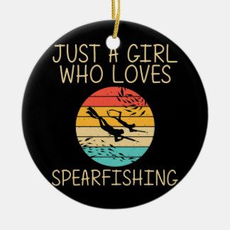 Coole Perlenfischerei für Mädchen Kinder Tauchen i Keramik Ornament