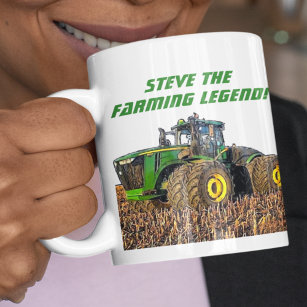 Coole Personalisierte Bauernlegerausrüstung Kaffeetasse