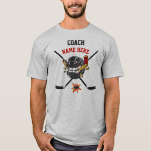 Coole Personalisierte Hockey Coach Geschenke, Hock T-Shirt