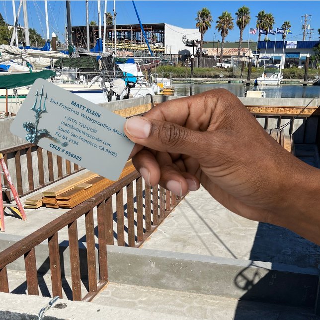 Coole Personalisierte Mauerfirma Logo/QR-Code/URL Visitenkarte (Von Creator hochgeladen)