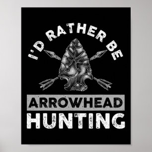 Coole Pfeiltasten für Männer - Frauenjagd Poster