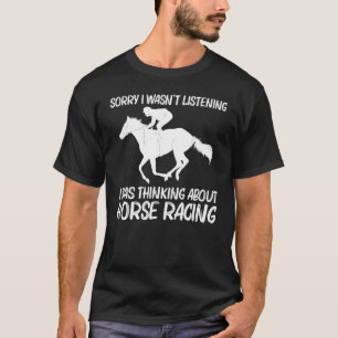 Coole Pferderennen Für Männer Frauen Reiten J T-Shirt