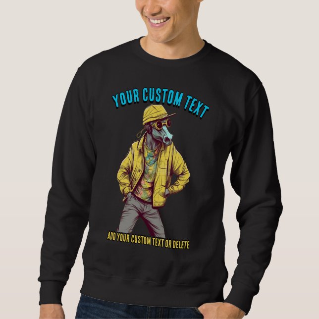 Coole Pferdezucht Sweatshirt (Vorderseite)