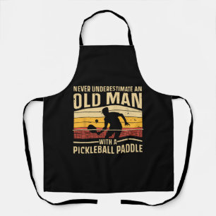 Coole Pickleball Kunst für Männer Frauen Paddeln Schürze