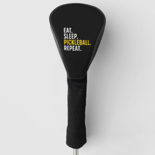Coole Pickleball Kunst für Männer Frauen Pickle Ba Golf Headcover
