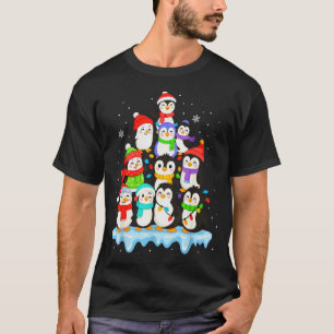Coole Pinguin-Weihnachts-Pyjama-Shirt Jungen, Ping T-Shirt