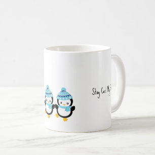 Coole Pinguine meiner Freundin bleibe Kaffeetasse