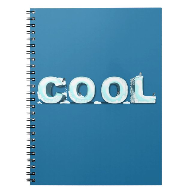 Coole Pinguine Notizblock (Vorderseite)