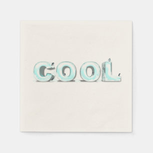 Coole Pinguine Serviette