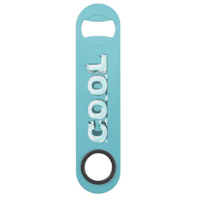 Coole Pinguine Speed Flaschenöffner (Vorderseite)