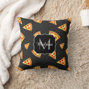 Coole Pizzaschnitte Monogram PLdesign Kissen