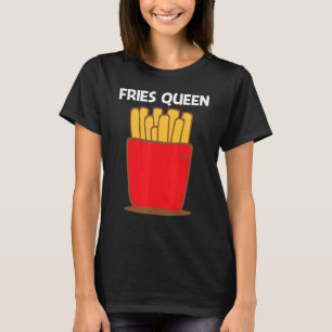 Coole Pommes Frites für die Mama Schnelle Mahlzeit T-Shirt