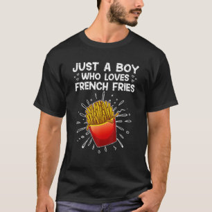 Coole Pommes frites für Jungen Kinder Süßkartoffel T-Shirt