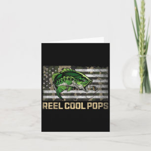 Coole Pop Angeln Camouflage Flaggenflagge Tag Fisc Karte