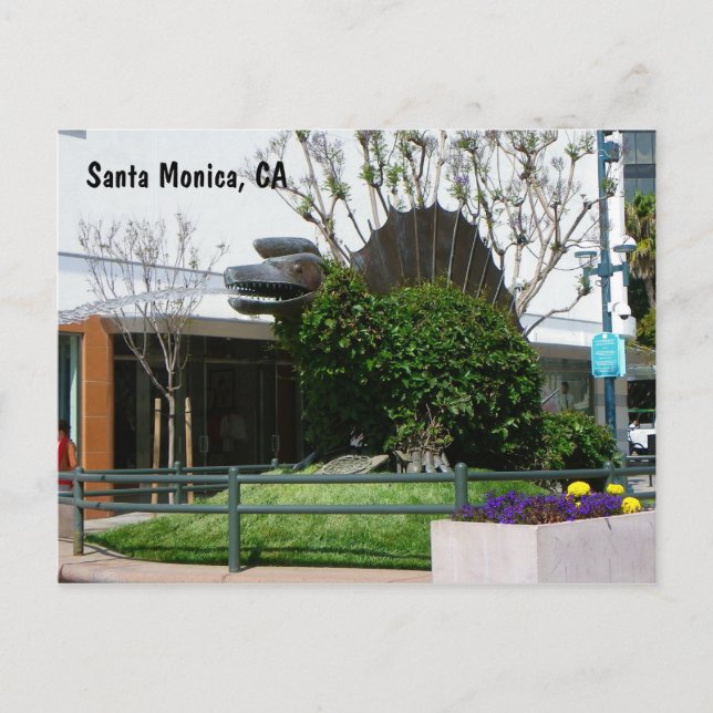 Coole Postkarte Santa Monica! (Vorderseite)