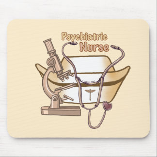 Coole Psychiatrische Krankenschwester Mousepad