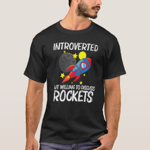 Coole Rakete für Männer Frauen Kinderraketen Raums T-Shirt