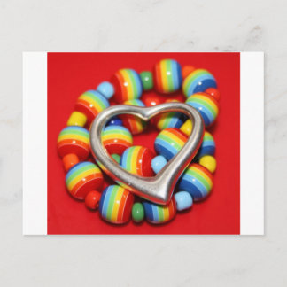 Coole Rasta-Perlen Postkarte