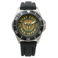 Coole Rasta-Uhr bleibe