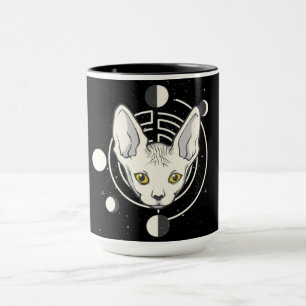 Coole Raumkatzengestaltung Tasse