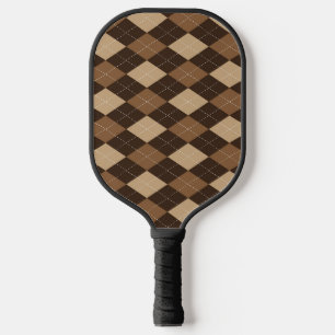 Coole Raute Muster mit Stiften Pickleball Schläger