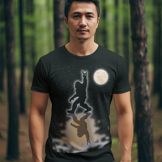 Coole Reflektion von Sasquatch mit Liebe für seine T-Shirt (Von Creator hochgeladen)