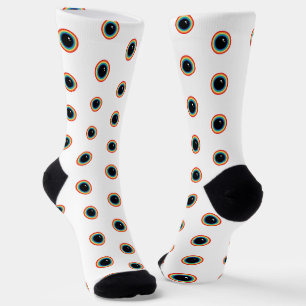 Coole Regenbogenaugen Socken