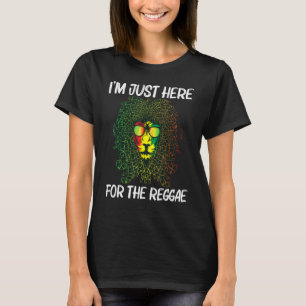 Coole Reggae für Männer Frauen jamaikanische Musik T-Shirt