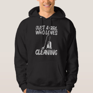 Coole Reinigungskunst für Mädchen Reinigungsmittel Hoodie
