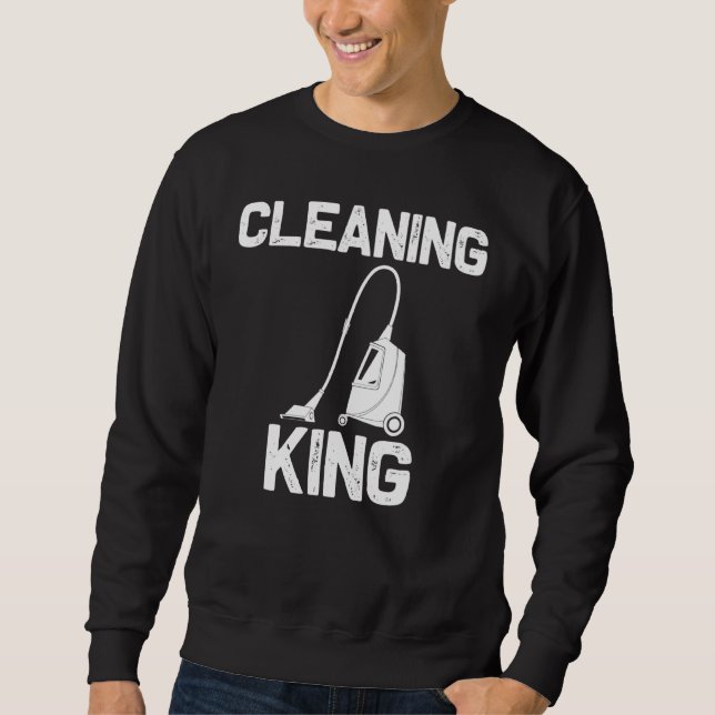 Coole Reinigungstechnik für Männer Frauen Reinigun Sweatshirt (Vorderseite)