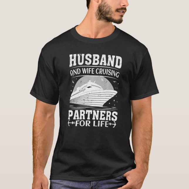 Coole Reiseteilpartner für Ehefrau und Geschäftsre T-Shirt (Vorderseite)
