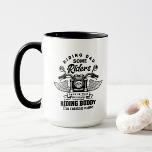 Coole Reit-Vater-Wortkunst Tasse