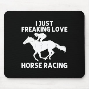 Coole Reitkunst für Männer Reitsport Mousepad