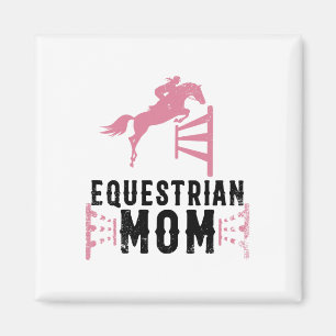 Coole Reittiere Mama Geschenk für Pferdeausstellun Magnet