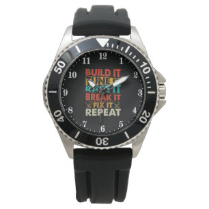 Coole Rennfans Armbanduhr