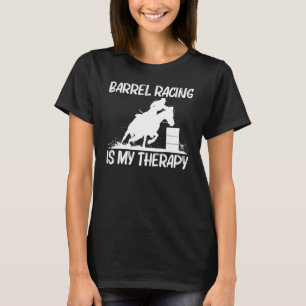 Coole Rennkunst für Männer - Pferderücken T-Shirt