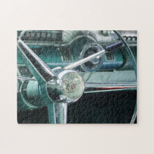 Coole Retro Classic Car Jigsaw Puzzles für Typ