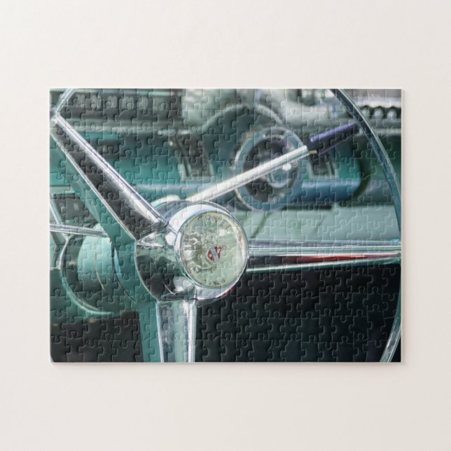 Coole Retro Classic Car Jigsaw Puzzles für Typ (Horizontal)