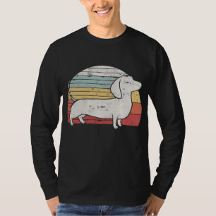 Coole Retro Dackel Dog Geschenkidee Weiner Dog Fa T-Shirt