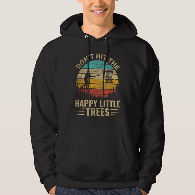 Coole Retro-Disk Golf Sport 2 Hoodie (Vorderseite)