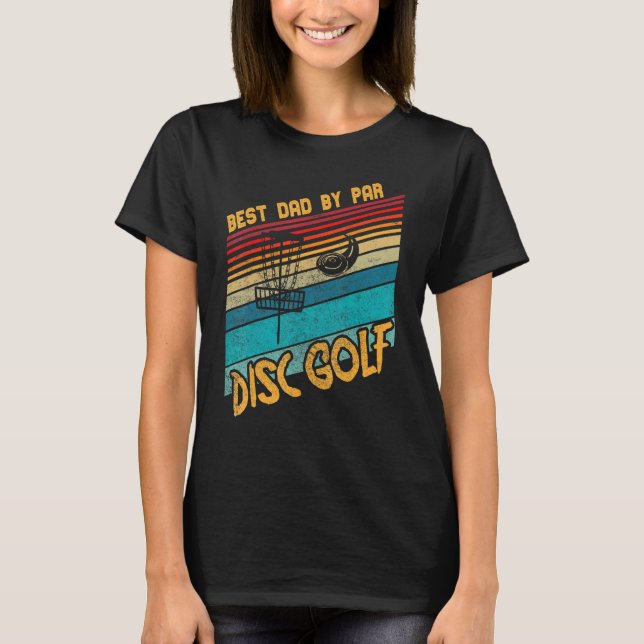 Coole Retro-Disk Golf Sport 3 T-Shirt (Vorderseite)