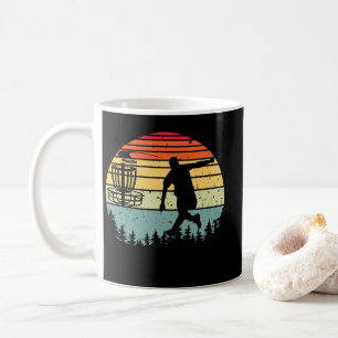Coole Retro Disk Golf Sport Vintag Kaffeetasse