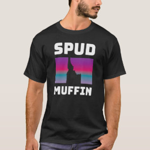 Coole Retro-Reise Idaho Urlaub Kartoffeln Spud Muf T-Shirt