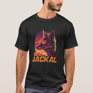 Coole Retro-Sonnenbrille Jackal T-Shirt