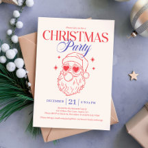 Coole Retro-Weihnachtsfeier