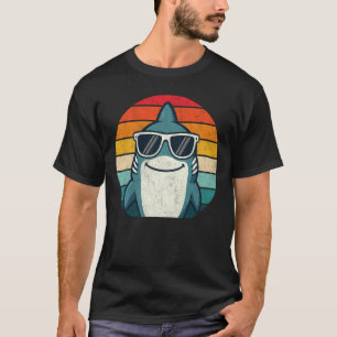 Coole Retrohaie klassische Vintage 80er-Visionen l T-Shirt
