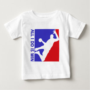 Coole rhythmische Handballentwürfe Baby T-shirt