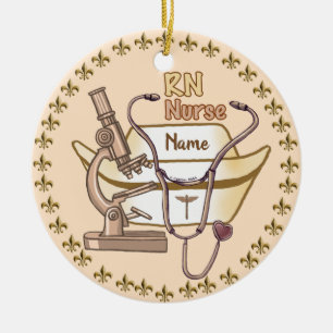 Coole RN Nurse-Ornament Keramik Ornament